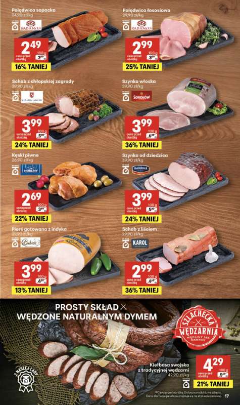 Delikatesy Centrum - gazetka promocyjna Gazetka od czwartku 08.10 do środy 14.10 - strona 17