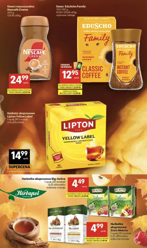 Delikatesy Centrum - gazetka promocyjna Gazetka od czwartku 08.10 do środy 14.10 - strona 29