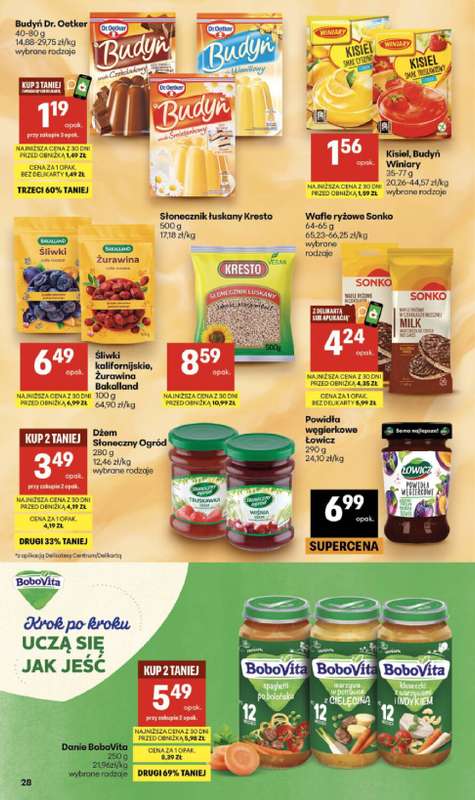Delikatesy Centrum - gazetka promocyjna Gazetka od czwartku 08.10 do środy 14.10 - strona 28