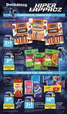 Delikatesy Centrum - gazetka promocyjna Gazetka od czwartku 08.10 do środy 14.10 - strona 3
