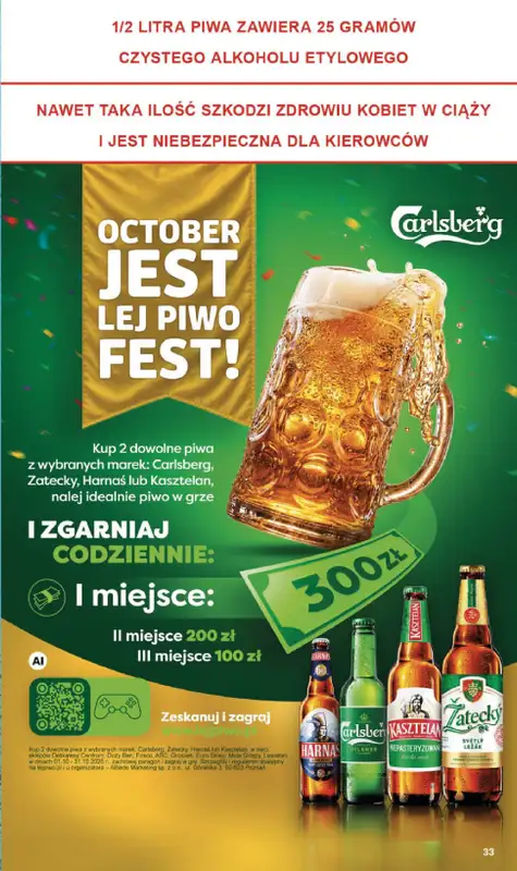 Delikatesy Centrum - gazetka promocyjna Gazetka od czwartku 08.10 do środy 14.10 - strona 33