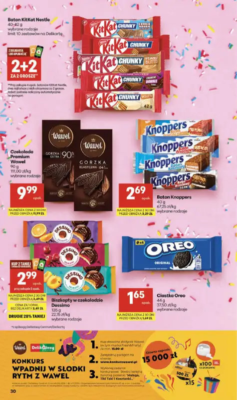 Delikatesy Centrum - gazetka promocyjna Gazetka od czwartku 08.10 do środy 14.10 - strona 30