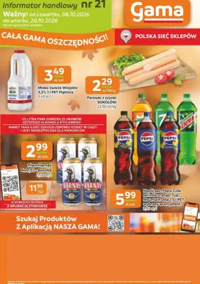 Gama - gazetka promocyjna Gazetka od czwartku 08.10 do wtorku 20.10 - strona 12