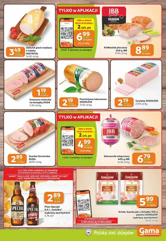 Gama - gazetka promocyjna Gazetka od czwartku 08.10 do wtorku 20.10 - strona 3