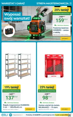 ERLI - gazetka promocyjna Gazetka od poniedziałku 05.10 do niedzieli 11.10 - strona 13