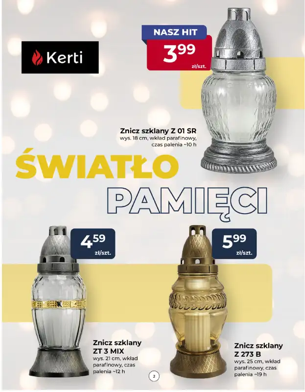 PSB Mrówka - gazetka promocyjna Gazetka od czwartku 08.10 do soboty 17.10 - strona 2