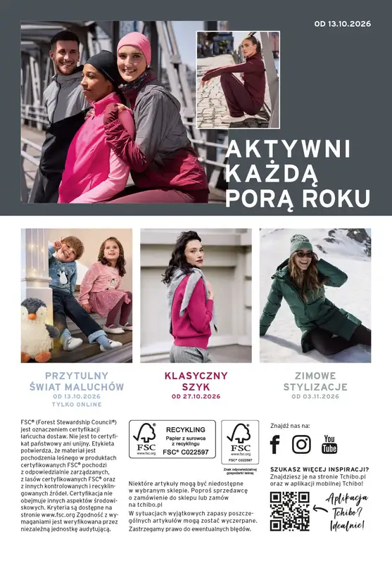 Tchibo - gazetka promocyjna Otul się miękkością od wtorku 06.10 do niedzieli 08.11 - strona 15