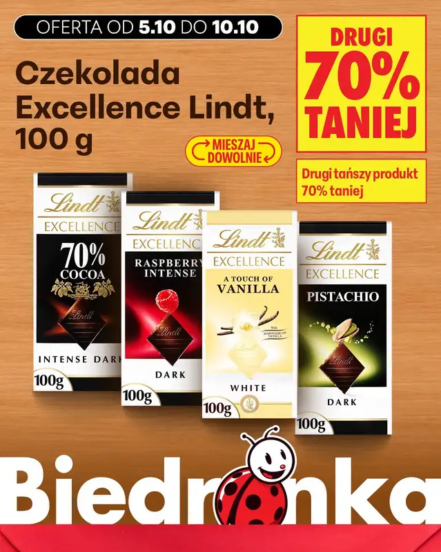 Biedronka - gazetka promocyjna Biedronkowe oszczędności od poniedziałku od poniedziałku 05.10 do środy 07.10 - strona 14