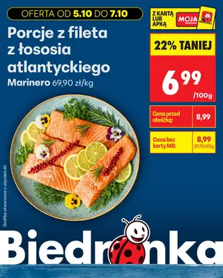Biedronka - gazetka promocyjna Biedronkowe oszczędności od poniedziałku od poniedziałku 05.10 do środy 07.10 - strona 11