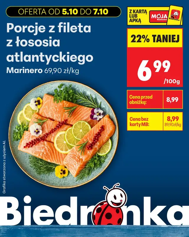 Biedronka - gazetka promocyjna Biedronkowe oszczędności od poniedziałku od poniedziałku 05.10 do środy 07.10 - strona 11