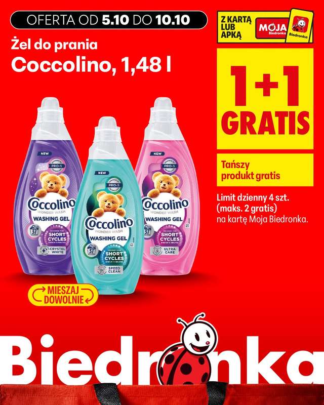 Biedronka - gazetka promocyjna Biedronkowe oszczędności od poniedziałku od poniedziałku 05.10 do środy 07.10 - strona 18