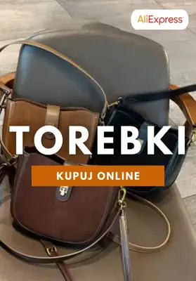 AliExpress - gazetka promocyjna Torebki damskie od poniedziałku 05.10 