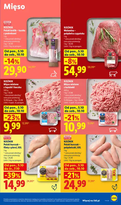 Lidl - gazetka promocyjna Od poniedziałku od poniedziałku 05.10 do środy 07.10 - strona 63