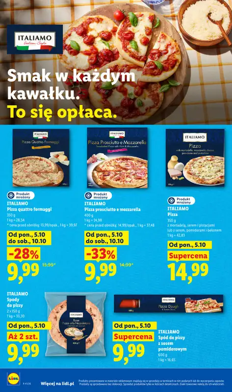 Lidl - gazetka promocyjna Od poniedziałku od poniedziałku 05.10 do środy 07.10 - strona 50