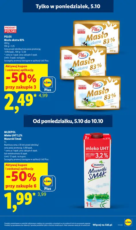 Lidl - gazetka promocyjna Od poniedziałku od poniedziałku 05.10 do środy 07.10 - strona 5