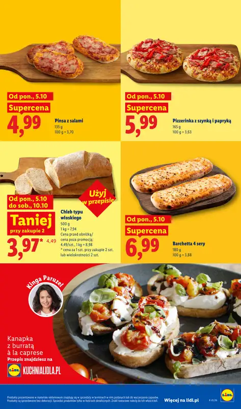 Lidl - gazetka promocyjna Od poniedziałku od poniedziałku 05.10 do środy 07.10 - strona 45
