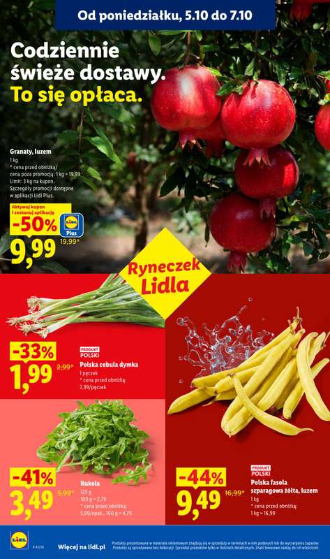 Lidl - gazetka promocyjna Od poniedziałku od poniedziałku 05.10 do środy 07.10 - strona 36