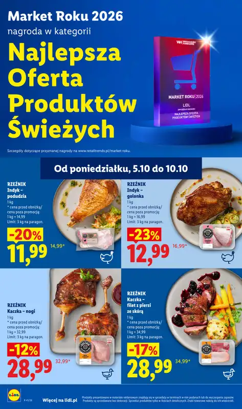 Lidl - gazetka promocyjna Od poniedziałku od poniedziałku 05.10 do środy 07.10 - strona 62