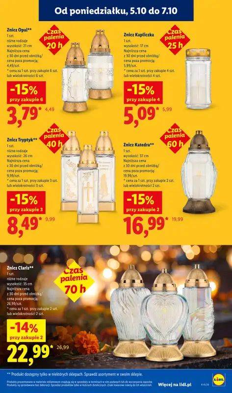 Lidl - gazetka promocyjna Od poniedziałku od poniedziałku 05.10 do środy 07.10 - strona 93
