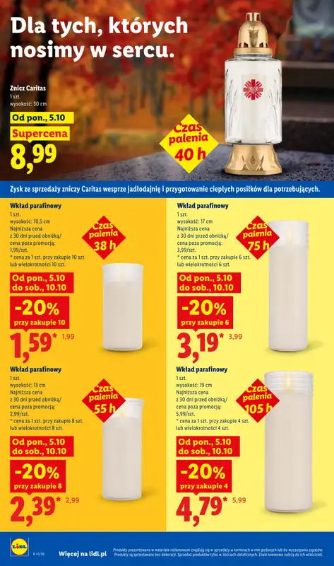 Lidl - gazetka promocyjna Od poniedziałku od poniedziałku 05.10 do środy 07.10 - strona 94