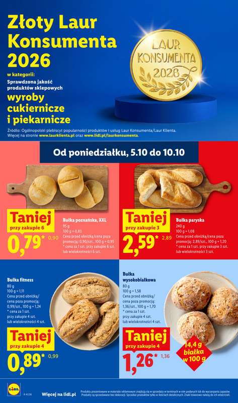 Lidl - gazetka promocyjna Od poniedziałku od poniedziałku 05.10 do środy 07.10 - strona 40