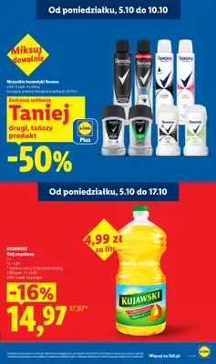 Lidl - gazetka promocyjna Od poniedziałku od poniedziałku 05.10 do środy 07.10 - strona 15