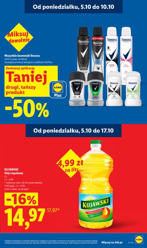 Lidl - gazetka promocyjna Od poniedziałku od poniedziałku 05.10 do środy 07.10 - strona 15
