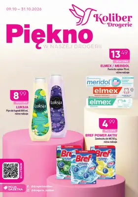 Drogerie Koliber - gazetka promocyjna Gazetka od piątku 09.10 do soboty 31.10