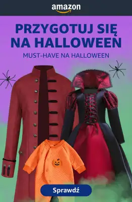 Amazon - gazetka promocyjna Wszystko na Halloween! od poniedziałku 05.10 