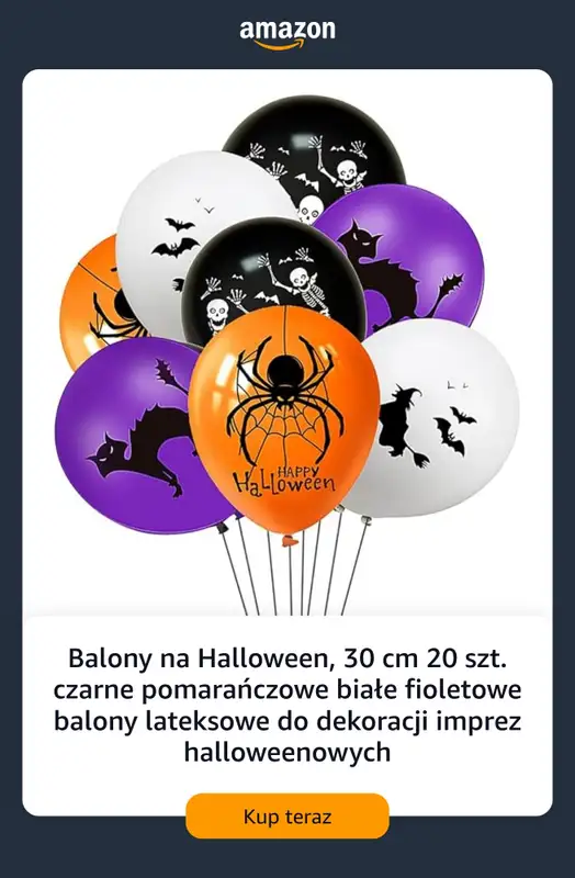 Amazon - gazetka promocyjna Wszystko na Halloween! od poniedziałku 05.10  - strona 4