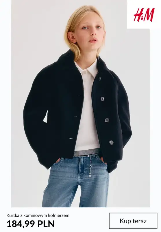 H&M - gazetka promocyjna Kurtki przejściowe dziecięce od wtorku 06.10  - strona 5