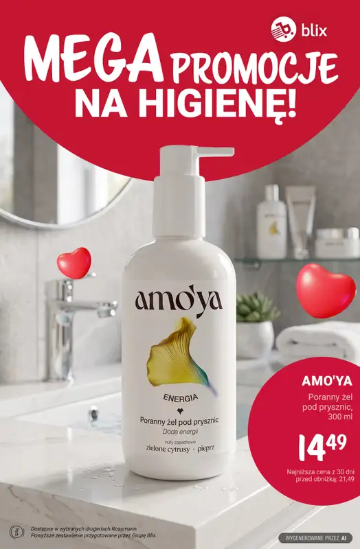 Rossmann - gazetka promocyjna MEGA promocje na higienę!  