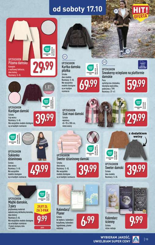 Aldi - gazetka promocyjna Aldi ma to coś! od środy 14.10 do soboty 17.10 - strona 13