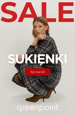 Greenpoint - gazetka promocyjna Sukienki na jesień - PROMOCJE od poniedziałku 05.10 