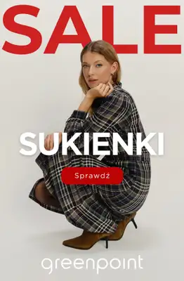 Greenpoint - gazetka promocyjna Sukienki na jesień - PROMOCJE od poniedziałku 05.10 