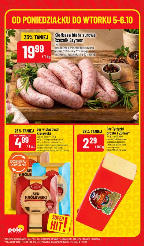 POLOmarket - gazetka promocyjna Super hity od poniedziałku 05.10 do wtorku 06.10 - strona 6