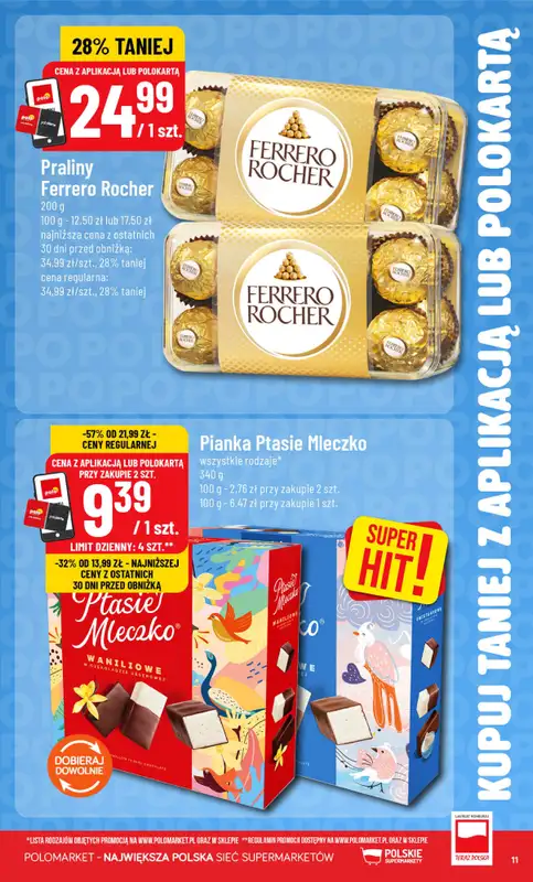POLOmarket - gazetka promocyjna Kupuj taniej z aplikacją lub polokartą od środy 07.10 do wtorku 13.10 - strona 11