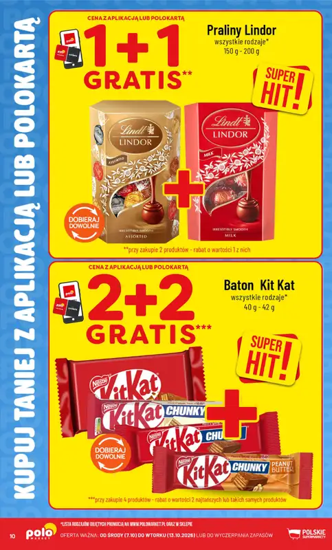 POLOmarket - gazetka promocyjna Kupuj taniej z aplikacją lub polokartą od środy 07.10 do wtorku 13.10 - strona 10
