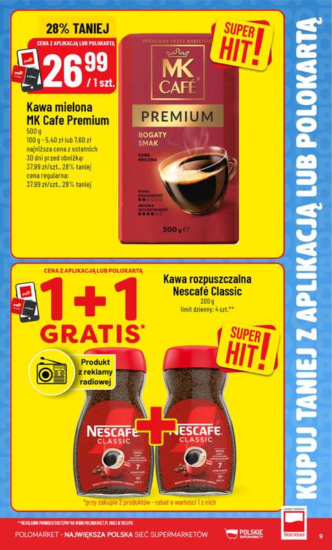 POLOmarket - gazetka promocyjna Kupuj taniej z aplikacją lub polokartą od środy 07.10 do wtorku 13.10 - strona 9