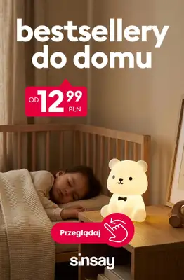 Sinsay - gazetka promocyjna Najchętniej kupowane do domu! od poniedziałku 05.10 do niedzieli 11.10