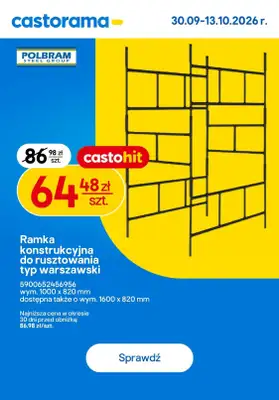 Castorama - gazetka promocyjna Najlepsze oferty od środy 30.09 do wtorku 13.10 - strona 15
