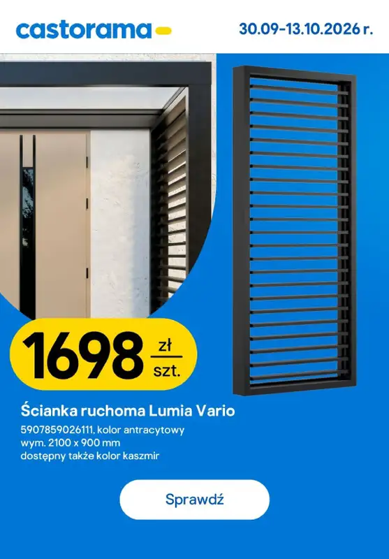 Castorama - gazetka promocyjna Najlepsze oferty od środy 30.09 do wtorku 13.10 - strona 8
