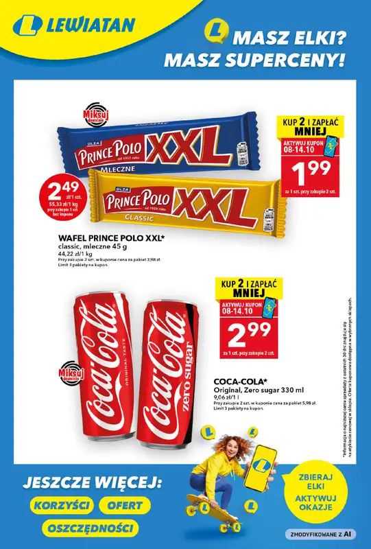 LEWIATAN - gazetka promocyjna Gazetka „MAMY TO w Lewiatanie od czwartku 08.10 do środy 14.10 - strona 5