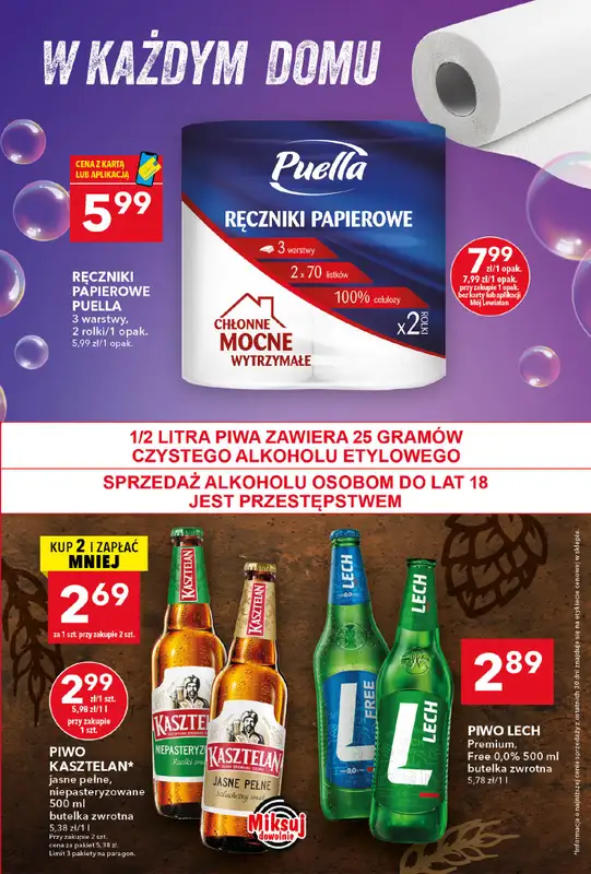 LEWIATAN - gazetka promocyjna Gazetka „MAMY TO w Lewiatanie od czwartku 08.10 do środy 14.10 - strona 13