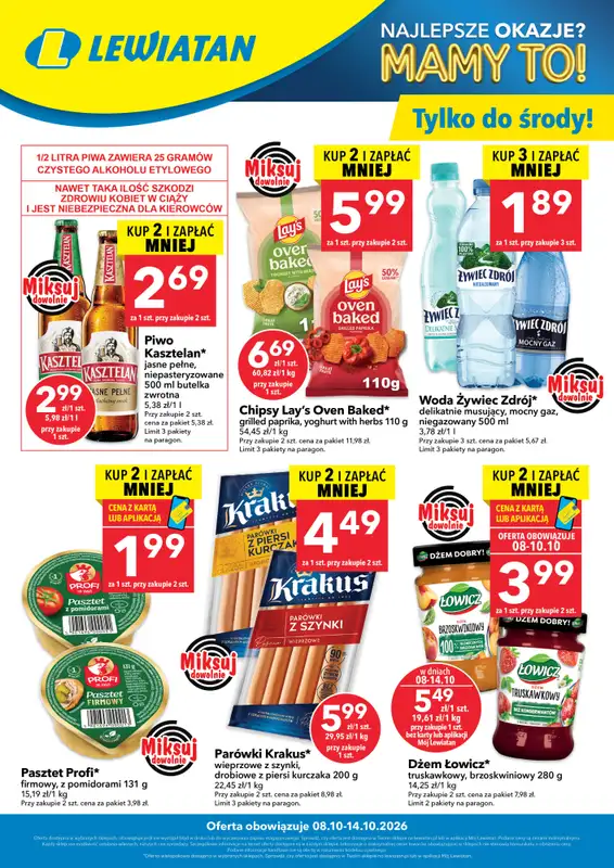 LEWIATAN - gazetka promocyjna W wielopakach taniej!  