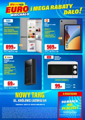 RTV EURO AGD - gazetka promocyjna Mega rabaty! Nowy Targ - Sprawdź! od czwartku 08.10 do soboty 10.10 - strona 8