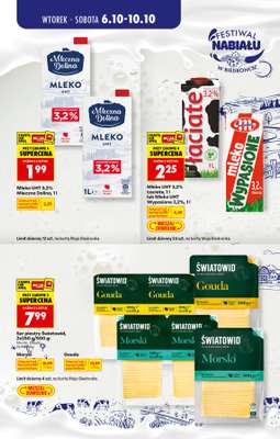 Biedronka - gazetka promocyjna Festiwal nabiału od wtorku 06.10 do soboty 10.10 - strona 3