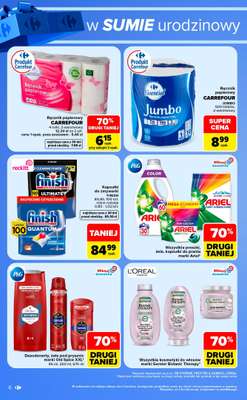Carrefour - gazetka promocyjna W sumie urodzinowy weekend okazji od czwartku 08.10 do soboty 10.10 - strona 6