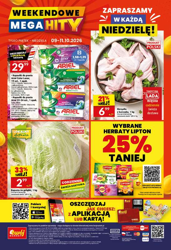 Twój Market - gazetka promocyjna Gazetka od środy 07.10 do wtorku 13.10 - strona 40