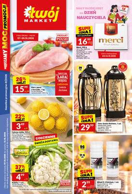 Twój Market - gazetka promocyjna Gazetka od środy 07.10 do wtorku 13.10